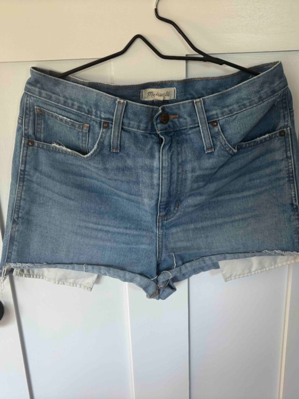 Madewell denim short shorts